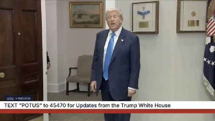 Reporter Shouts Question at Trump as Presser Ends: What Was Epstein ‘Stealing Those Women For?’