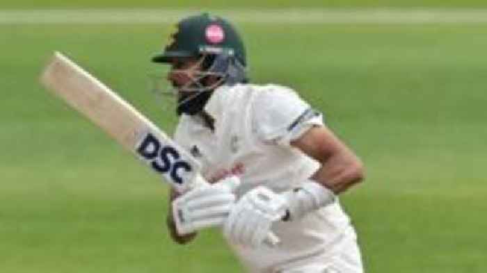 Hameed hits hundred for Notts against Somerset