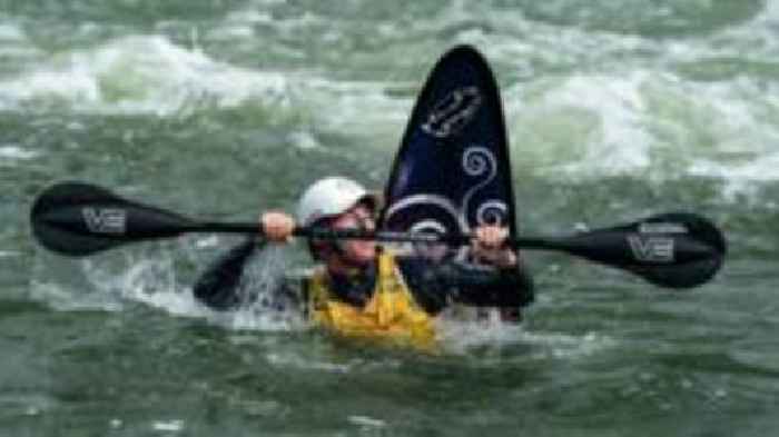 Kayaker wins world gold with record score