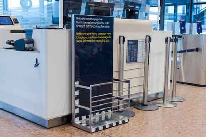 Woman questioned over size of cabin bag but she gets the last laugh