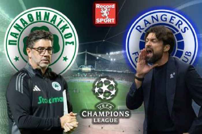 Panathinaikos vs Rangers LIVE score and goal updates from the Champions League clash in Athens