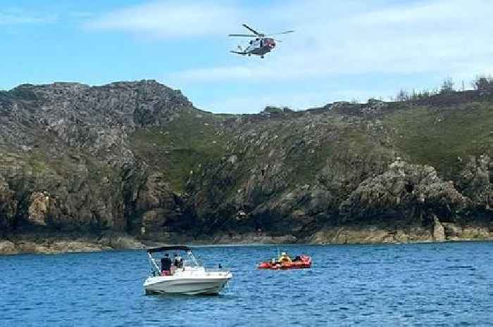 Lone walker suffers multiple injuries in cliff fall