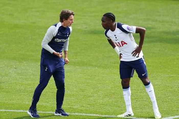 Mathys Tel delivers update on training scare and reveals the Tottenham player he learns from