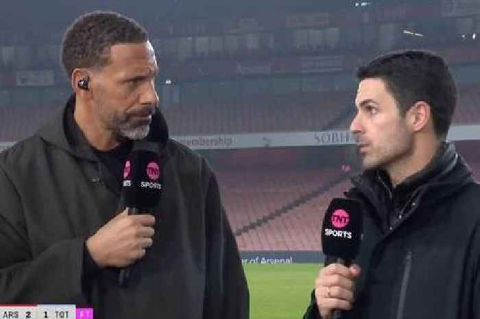 Mikel Arteta comments sum up thoughts on Rio Ferdinand's request and 'joke' Arsenal ace