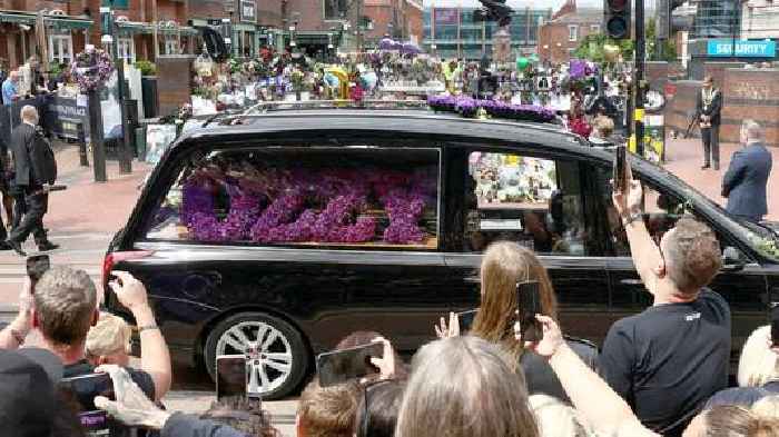 Ozzy Osbourne gets final tour of Birmingham - with fans flooding streets to pay their respects