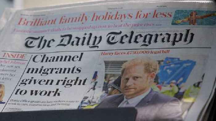 Hedge fund tycoon Hosking says rival Telegraph bid 