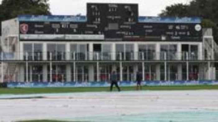 Rain frustrates Kent & Leics at Canterbury