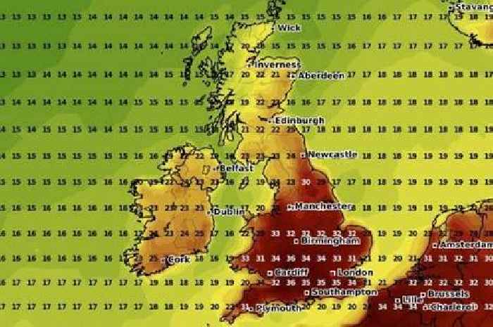 Exact date new 35C heat plume set to hit the UK - including Leicestershire