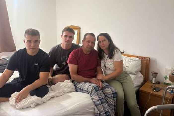 Ukrainian family in Surrey forced to carry disabled dad down five storeys because lift keeps breaking