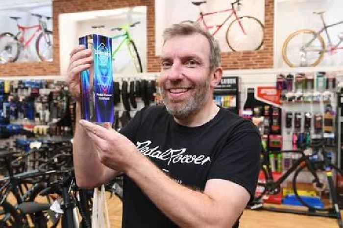 Cycle shop in West Lothian is pushing for second successive industry best award