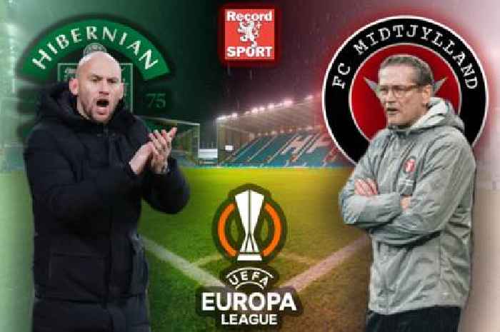 Hibs vs Midtjylland LIVE score and goal updates from the Europa League clash at Easter Road