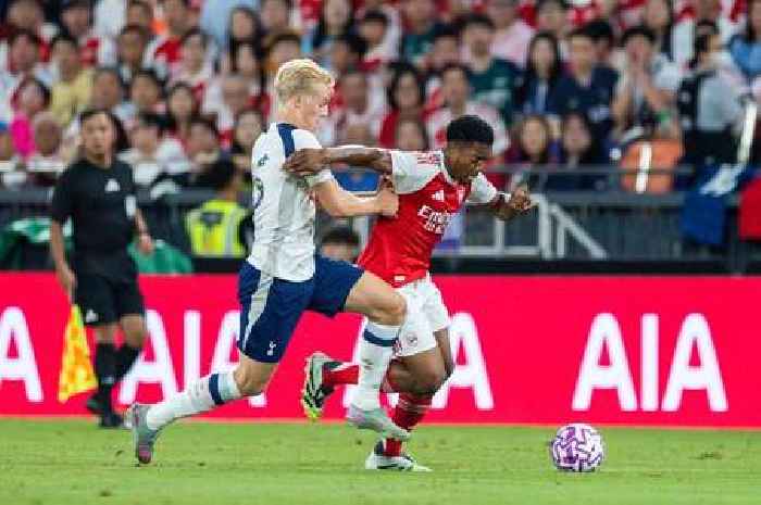 Tottenham first half player ratings vs Arsenal - Pape Matar Sarr wonder goal with Kudus a threat