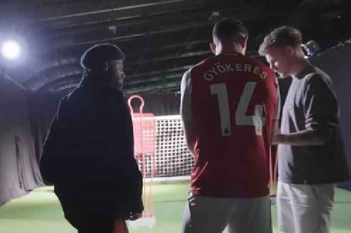 Viktor Gyokeres' two-word comment says it all in behind the scenes Arsenal footage