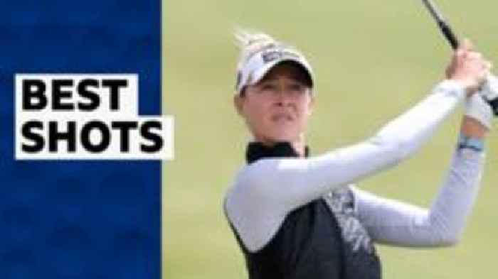 Korda & Woad feature in Women's Open day one best shots