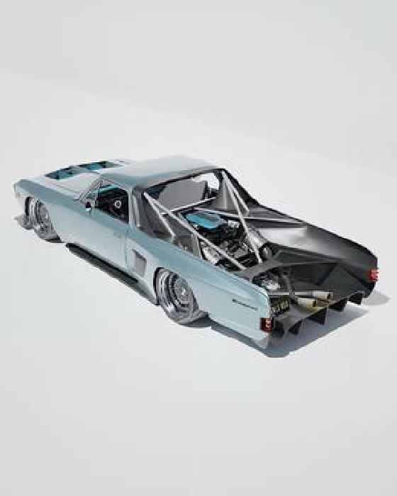 1967 Chevy El Camino Isn't a Classic Ute Anymore, Morphs Into ZR1-Based Supercar Killer
