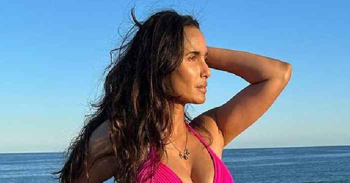 'A Golden Goddess': Bikini-Clad Padma Lakshmi, 54, Leaves Fans Drooling as She Flaunts Her 'Flawless' Figure in New Photos