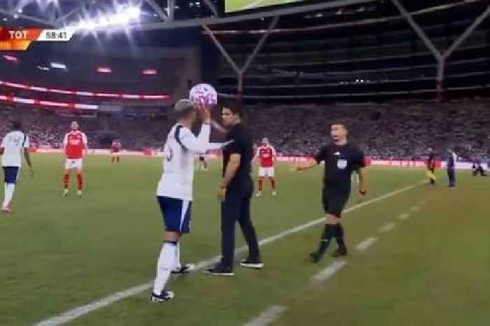 Richard Keys gives Mikel Arteta piece of his mind after Arsenal incident vs Tottenham