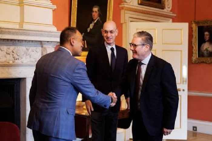 Picture exclusive: NBA meets Starmer for encouraging talks at No10