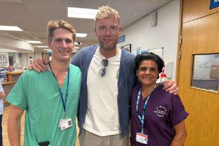 Andrew Flintoff says NHS staff gave 'love' when he was 'lowest I've ever been'
