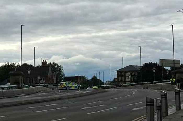 Trent Bridge closed in both directions over concerns for person's safety