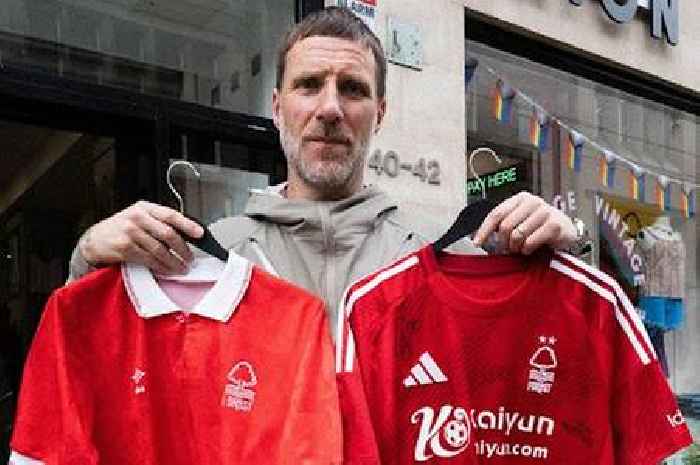 Vintage shop Glass Onion to raffle rare Nottingham Forest shirts including a true collector's item