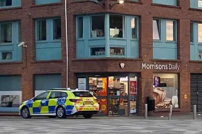 Police called to Morrisons Daily in Gloucester Quays as two detained