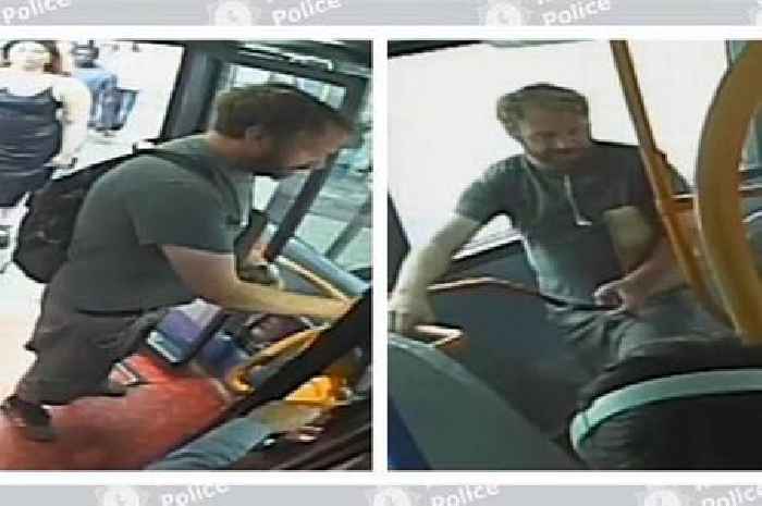 Man touched woman inappropriately at bus station