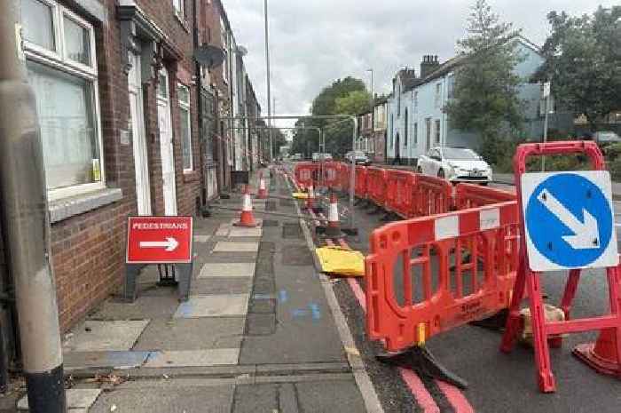 Stoke-on-Trent house 'a risk to the public' as council put up barriers