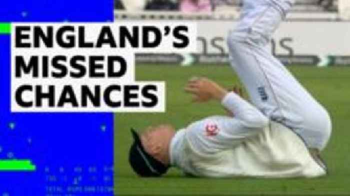 Dropped catches galore - England's fielding to forget in fifth Test