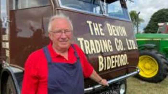 Steam waggon returns to Devon after 60 years away
