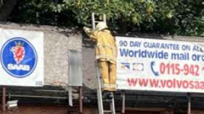 The origins behind city's 'Man on the Ladder'