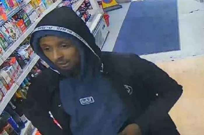 Robber steals alcohol and cigarettes before fleeing and dropping knife in Bristol