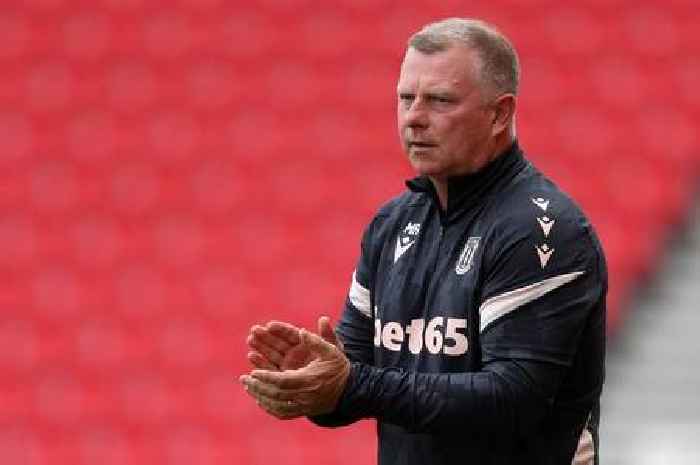 Mark Robins explains four Stoke City absentees and issues Steven Nzonzi update