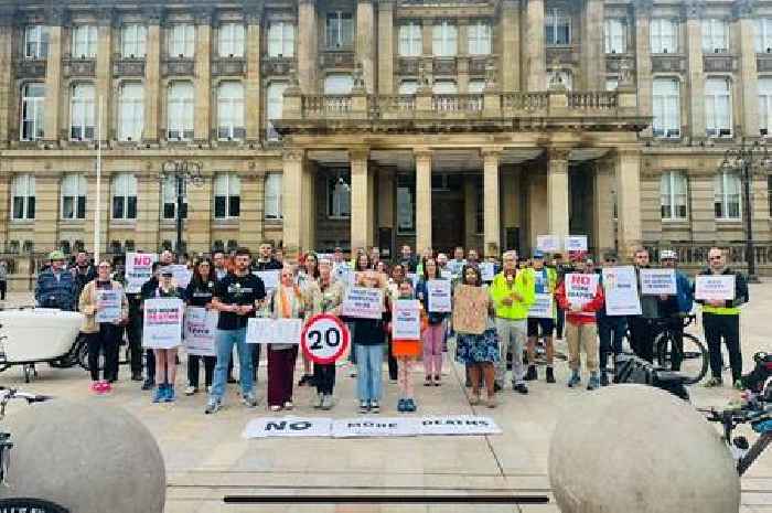 White roses mark 23 lives tragically lost on Birmingham's roads this year in tender tribute