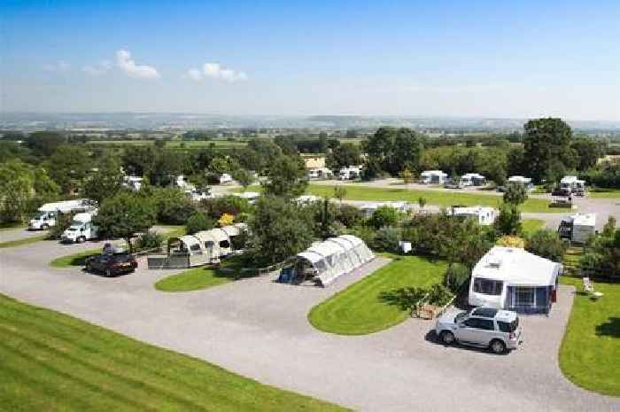 UK's best campsite in Somerset has bar, takeaway and fishing lake