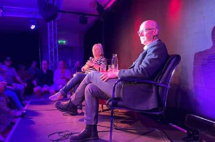 Pro-Palestine protesters disrupt John Swinney Edinburgh Fringe event