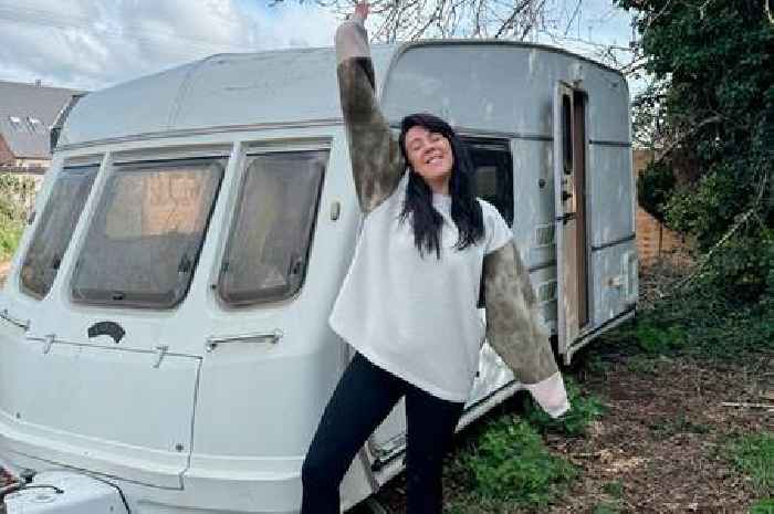'I bought a damp caravan for £500 on Facebook Marketplace to turn into my dream home'