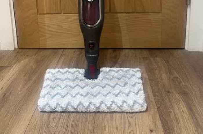 'I clean with Shark's answer to a steam mop - it's hundreds cheaper than Dyson'