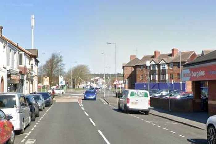 Pedestrian dies at scene of crash on Welsh high street