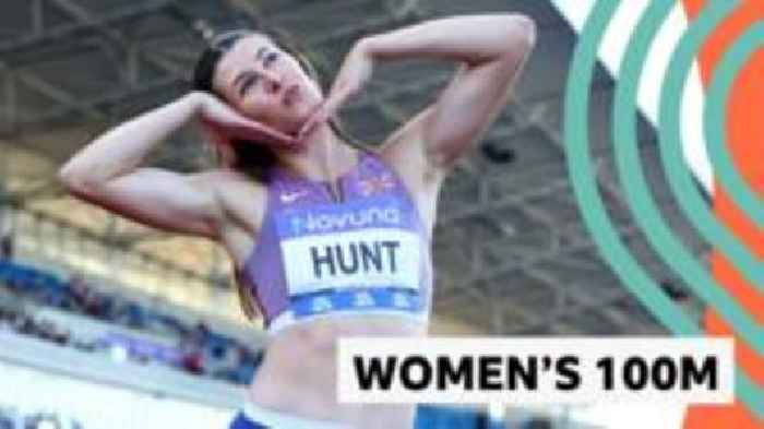 Neita disqualified as Hunt wins 100m final at UK Athletics Championships