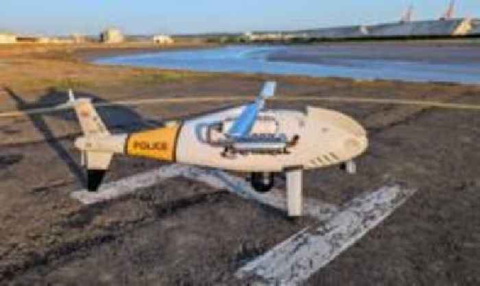 First UK testing of unmanned police helicopter