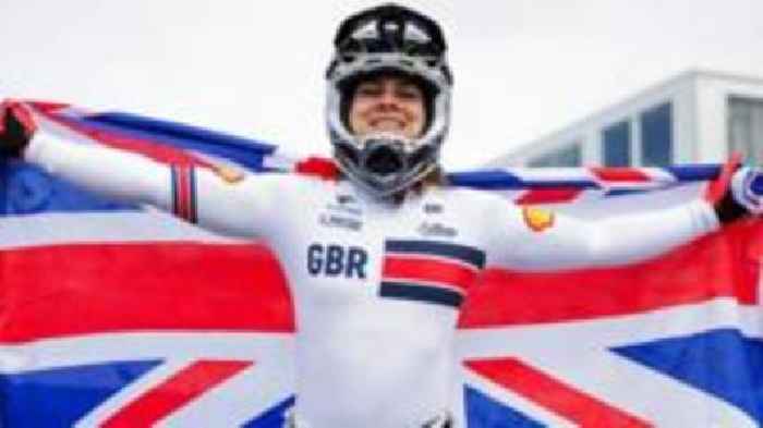 Britain's Shriever wins third BMX world title