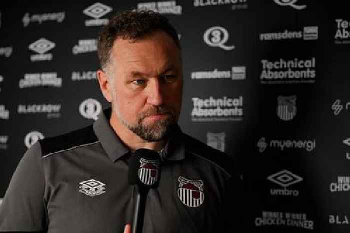 Grimsby Town boss says 'we should've scored more' in opening day win over Crawley