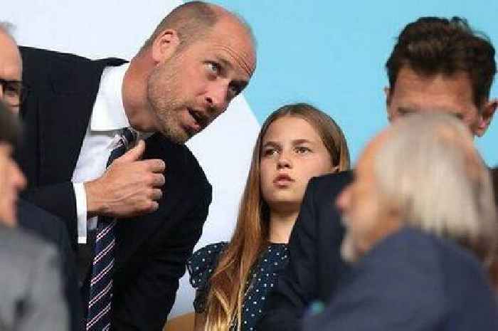 Expert highlights 'rare royal moment' between Prince William and Princess Charlotte at Women's Euros