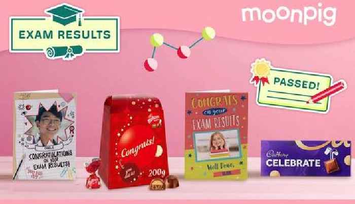 CELEBRATE EXAM RESULTS WITH A FREE CARD FROM MOONPIG!