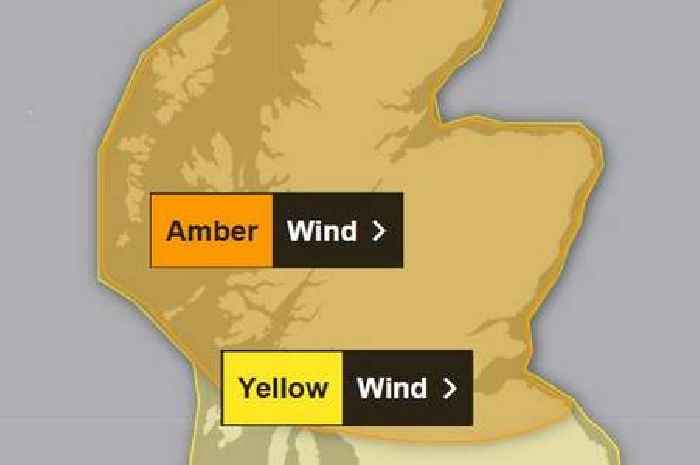 Storm Floris upgraded to amber warning as 90mph wind gusts to batter Scotland