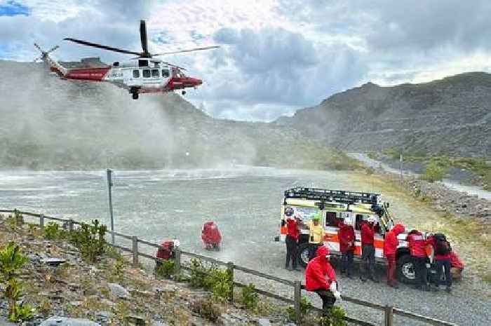 Mountain biker airlifted to hospital with serious injuries