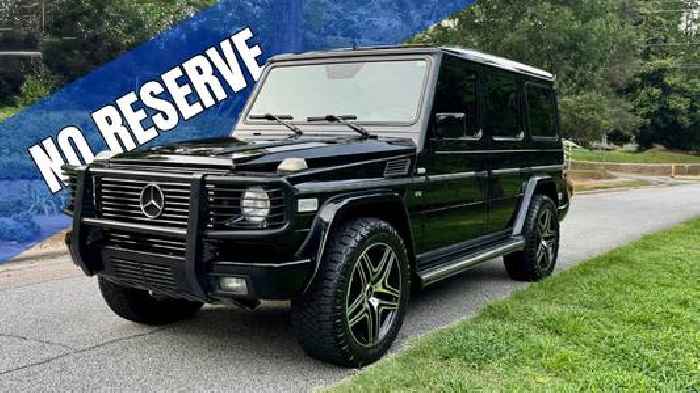 Man Finds Nice Mercedes G-Class in 2024, Lists It at No Reserve One Year Later