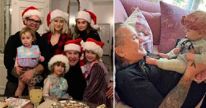 Ozzy Osbourne's Daughter-in-Law Calls Late Star 'Goofy and Big-Hearted' in Sweet Tribute, Shares Cute Photos of Rocker With His Grandkids