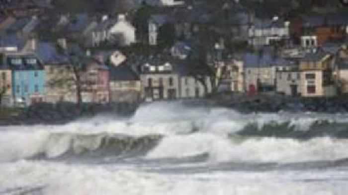 Some flights cancelled and power outages as Storm Floris hits